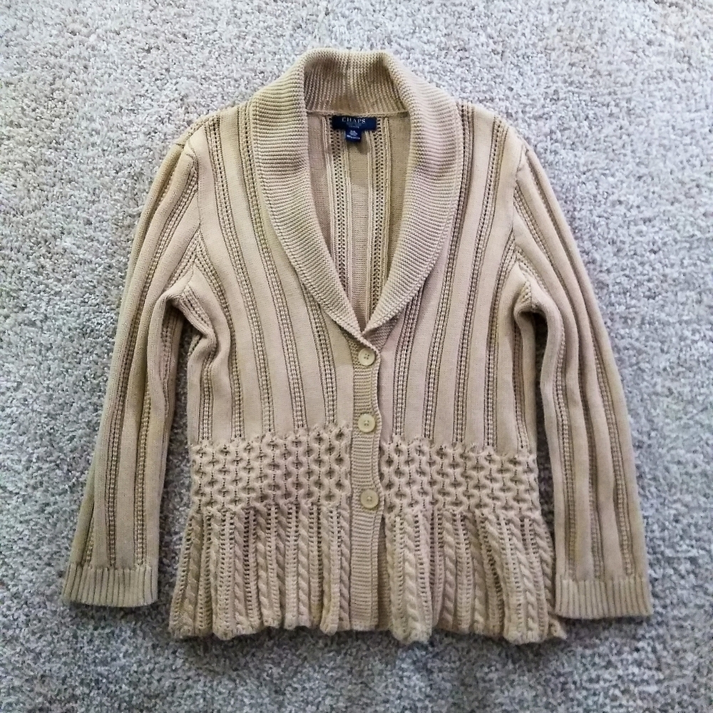 WOMEN'S CHAPS SWEATER